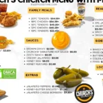 Church’s Chicken Menu With Prices
