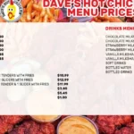 Dave’s Hot Chicken Menu With Prices
