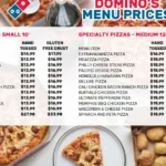 Domino’s Menu With Prices