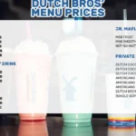 Dutch Bros Menu With Prices