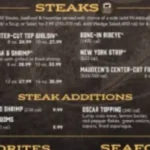 Saltgrass Menu With Prices
