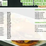 Shake Shack Menu With Prices