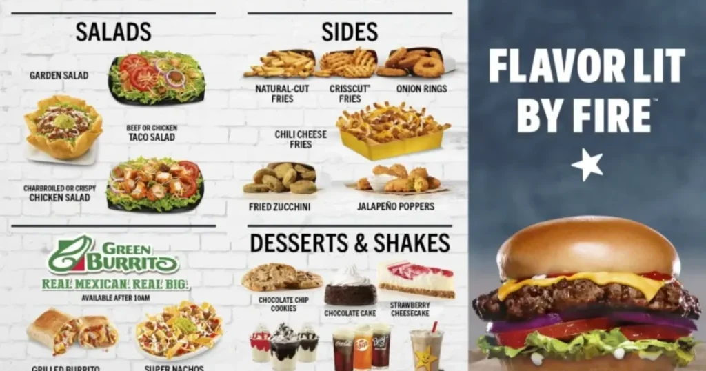 Carl’s Jr. Menu With Prices