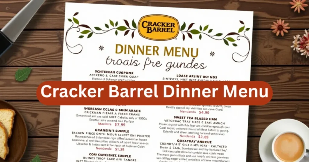 Cracker Barrel Dinner Menu With Prices