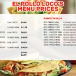 El Pollo Loco Menu With Prices