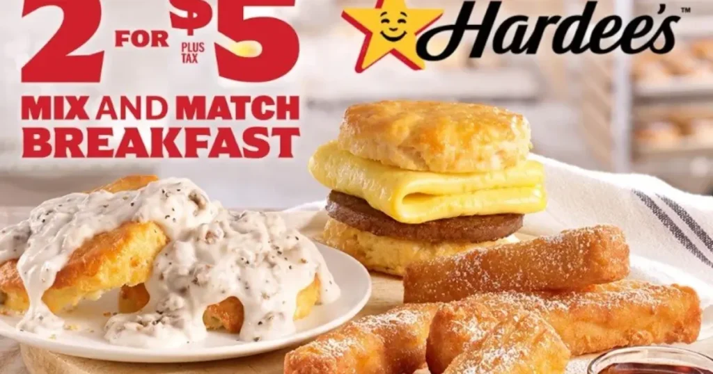 Hardee’s Breakfast Menu With Prices