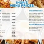 Ihop Senior Menu With Prices