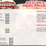 Sizzler Menu With Prices