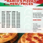 Takeout Marco’s Pizza Menu With Prices