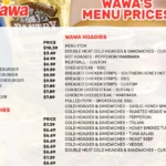 Wawa Menu With Prices